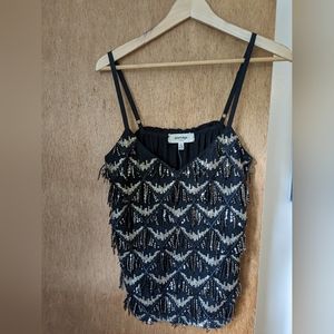 Anthropologie Porridge Sparkle Tank